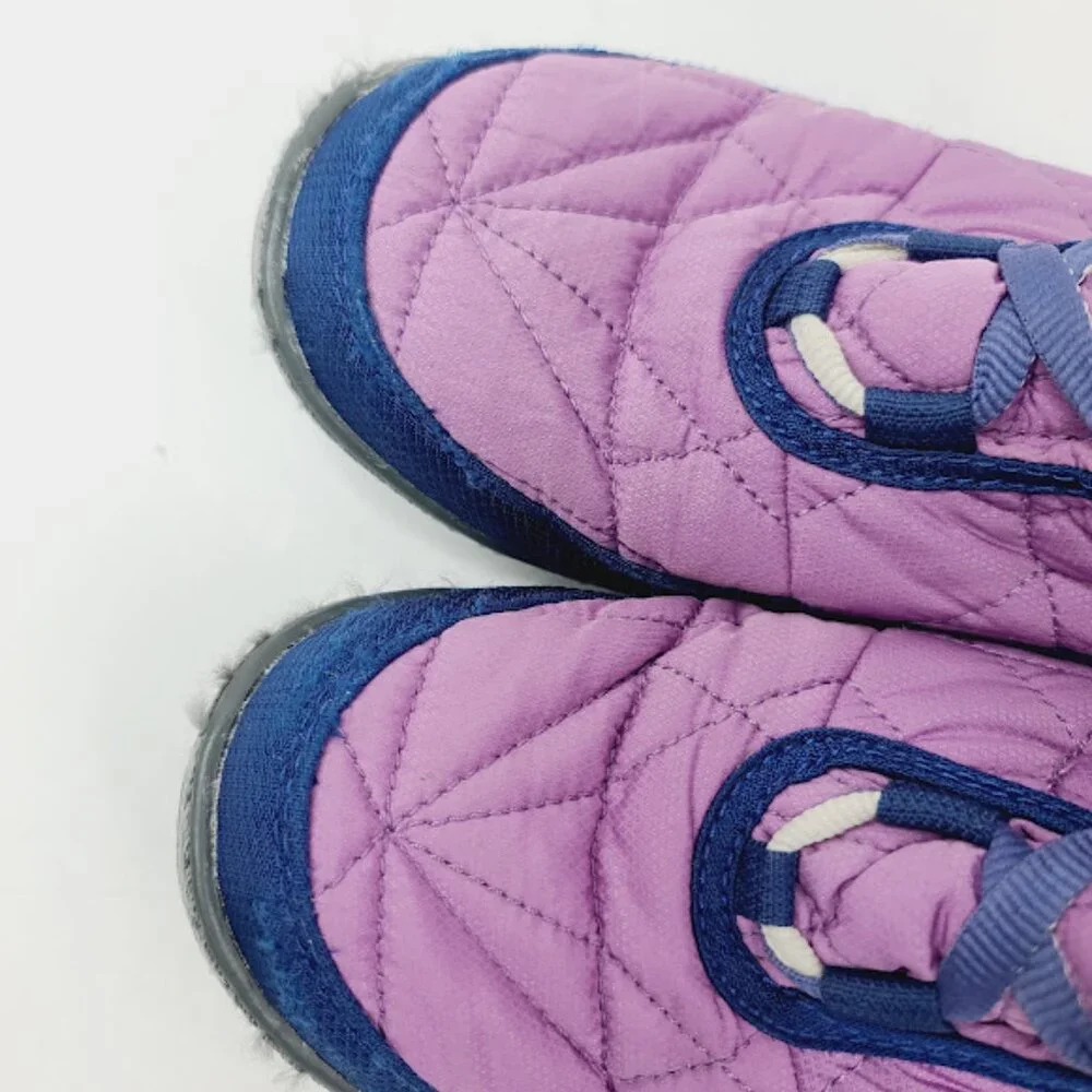 Columbia Girl's Purple Minx Mid II‎ BY1336-579 Puffed Winter Snow Boot Size 5